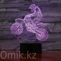 3D Светильник Мотоцикл